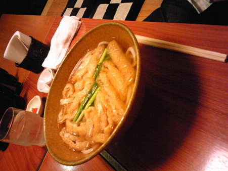 金沢うどん「奢り」