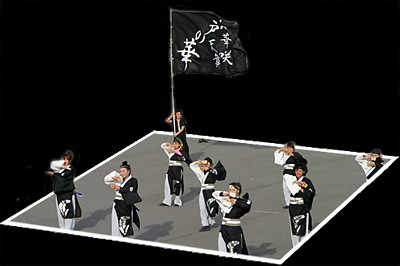 江戸の華_東京大マラソン祭り2008_b2