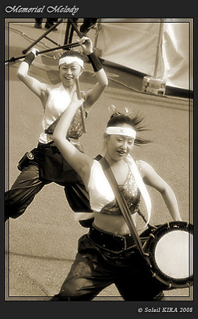 甲斐 風林火山_東京大マラソン祭り2008_sepia