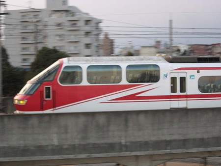 1000系展望席流し撮り