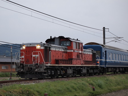 DD51+24系 天理臨 機関車流し 桜井線天理~櫟本