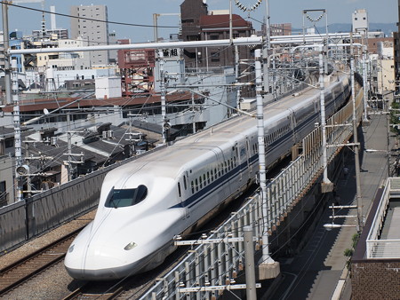 N700A のぞみ 東海道本線京都~新大阪01