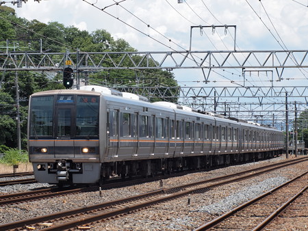 207系普通 東海道本線島本~山崎