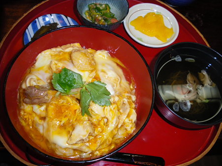 比内地鶏の親子丼