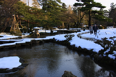 兼六園　雁行橋