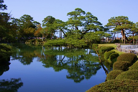 霞が池　唐崎の松　　壁紙に！