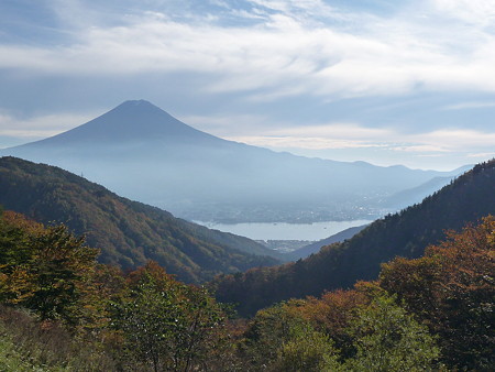 三ツ峠からの眺め