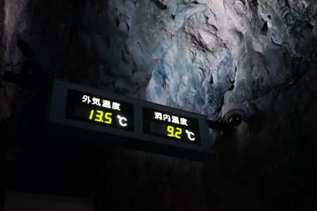 外も中も寒い!