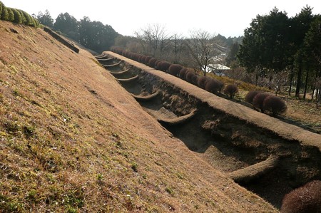 山中城跡一ノ堀