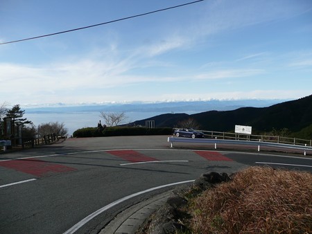 戸田峠 瞽女展望地駐車場