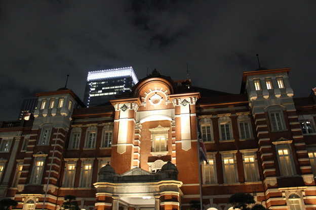 東京駅 夜景 2 5月1日