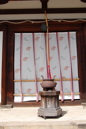 新薬師寺本堂テンプルカーテン