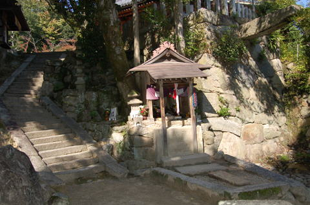 法隆寺西円堂石段
