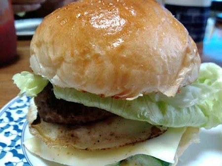 ハンバーガ～♪