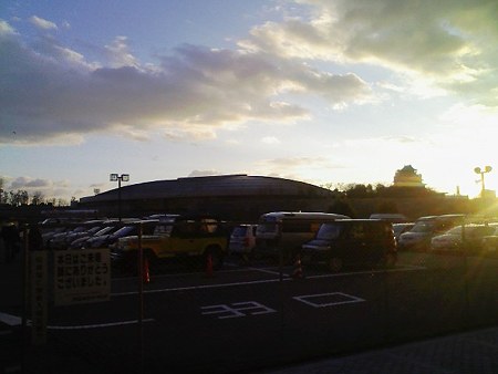 081223-城ホール 夕