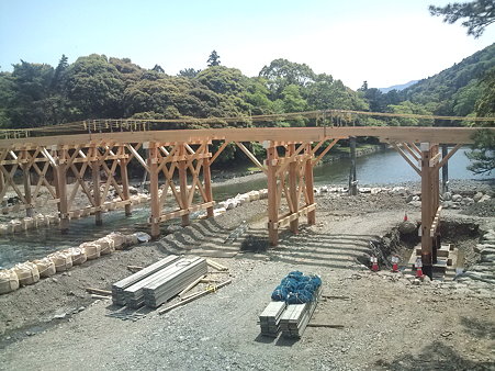 伊勢神宮の橋