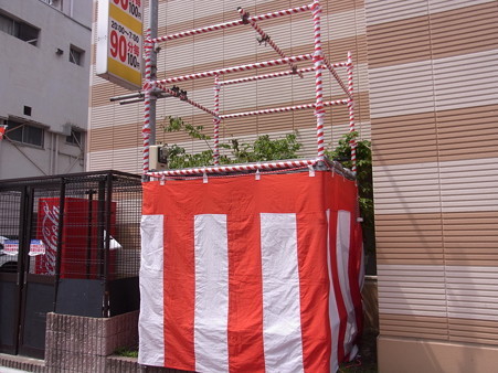 36 博多祇園山笠 西流 舁き山 剛力一投破漆黒(ごうりきいっとうしっこくをやぶる)2012年 写真画像3