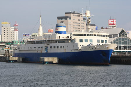 青函連絡船 摩周丸〜海から見る