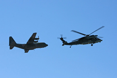C-130H&UH-60J 災害派遣デモ 2014年 IMG_9645_2