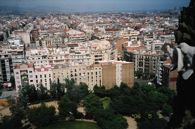 バルセロナの街並み 写真共有サイト フォト蔵