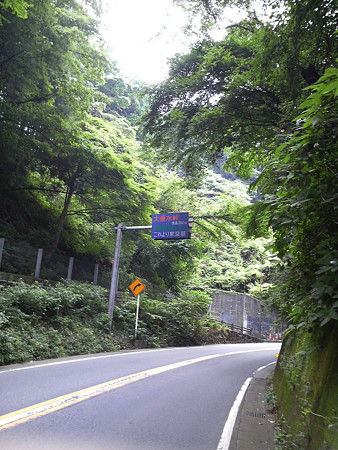 自転車で富士吉田へ(大垂水峠)