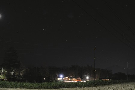 清里の夜空