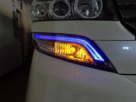 Ｎ－ＢＯＸ　ウインカー２色ＬＥＤ取付　オレンジ