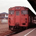 Photos: DMU Kiha 40 in its original color / 水郡線にて