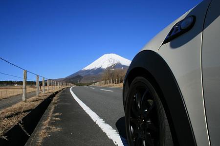 MINIと富士山