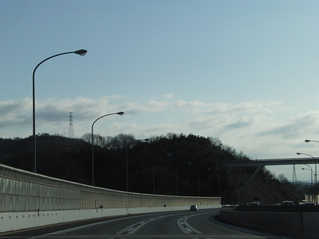 高速道路の風景